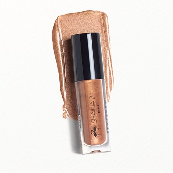 NUDE BEACH ✨️ Shaina B Miami Flaminglow Liquid Highlighter - Picture 4 of 6
